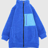 blue teddy jacket