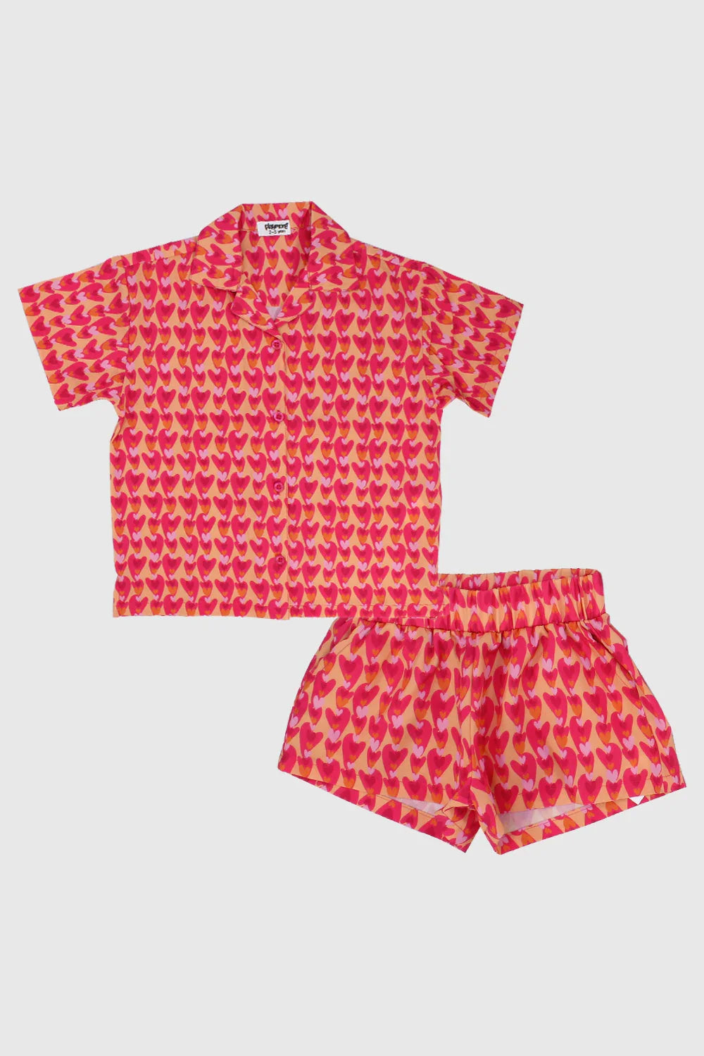 printed 2-piece outfit set - playmore