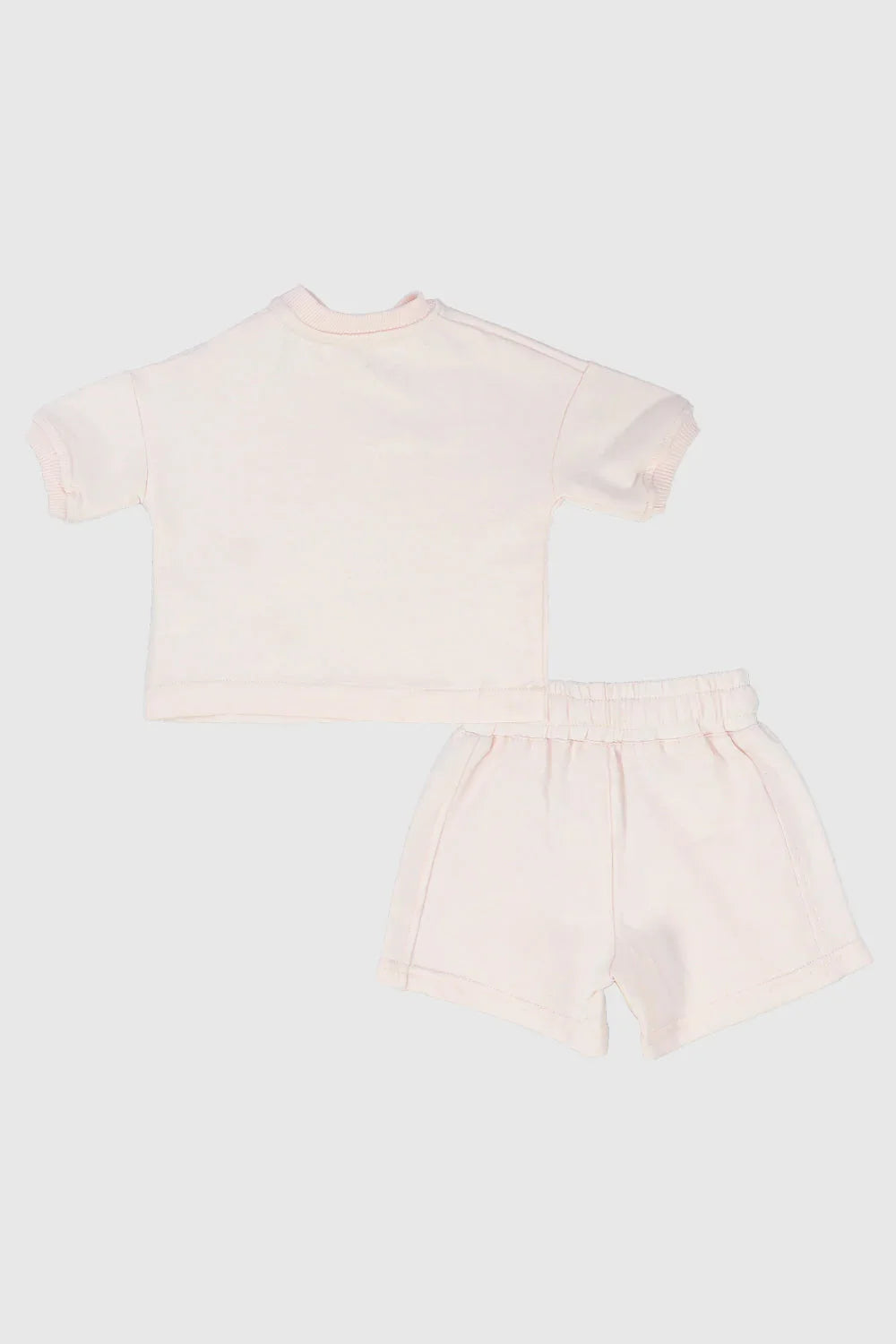 unisex pink 2-piece outfit set - playmore