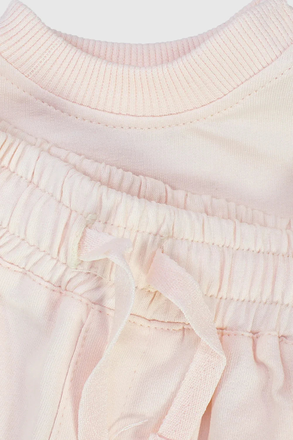 unisex pink 2-piece outfit set - playmore