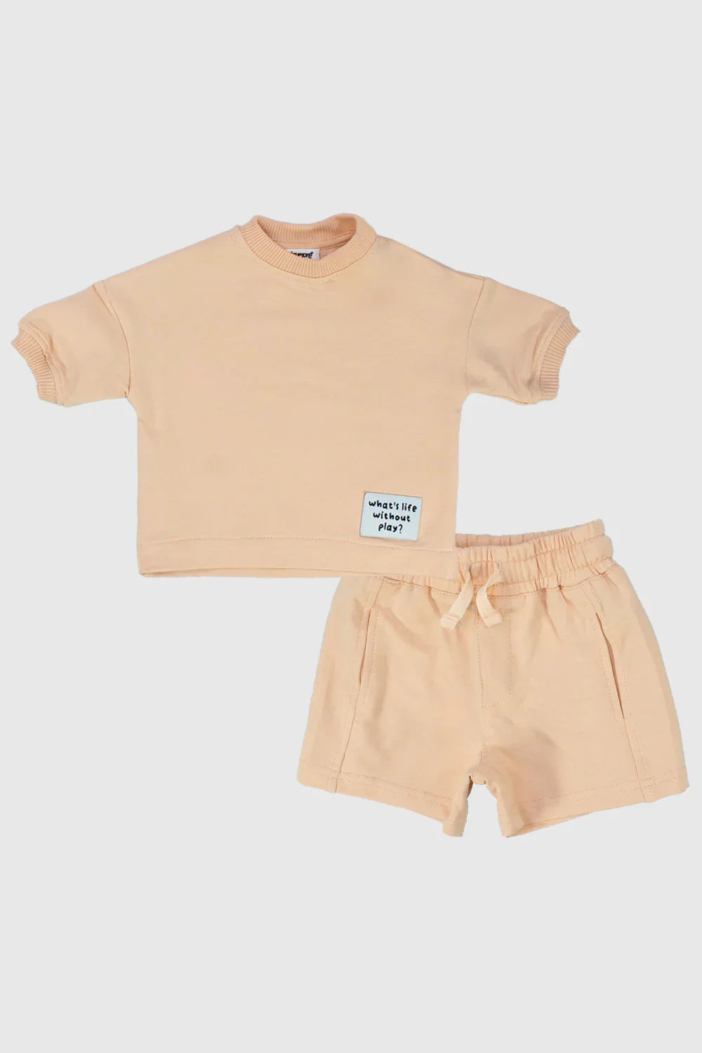 unisex salmon 2-piece outfit set - playmore