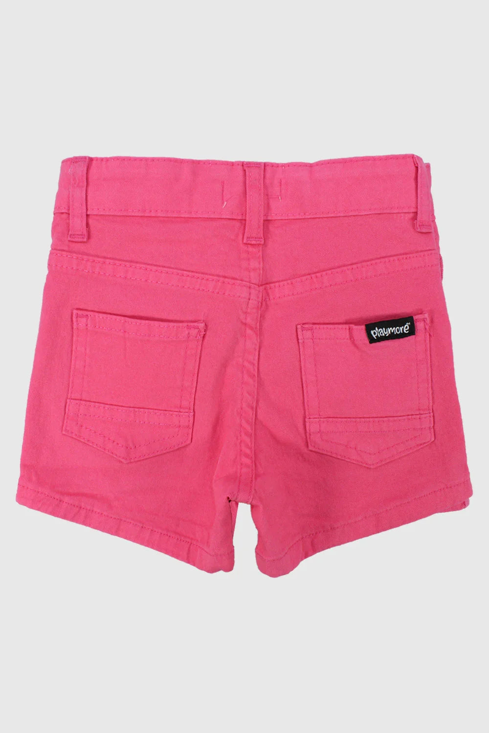 fuchsia gabardine shorts - playmore