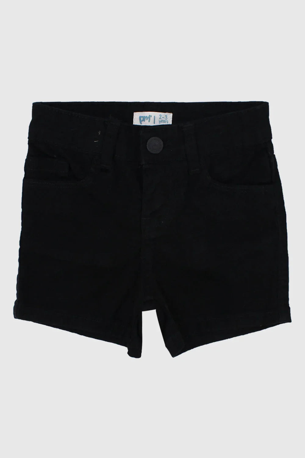 black gabardine shorts - playmore