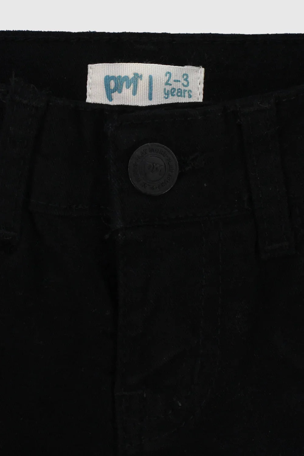 black gabardine shorts - playmore