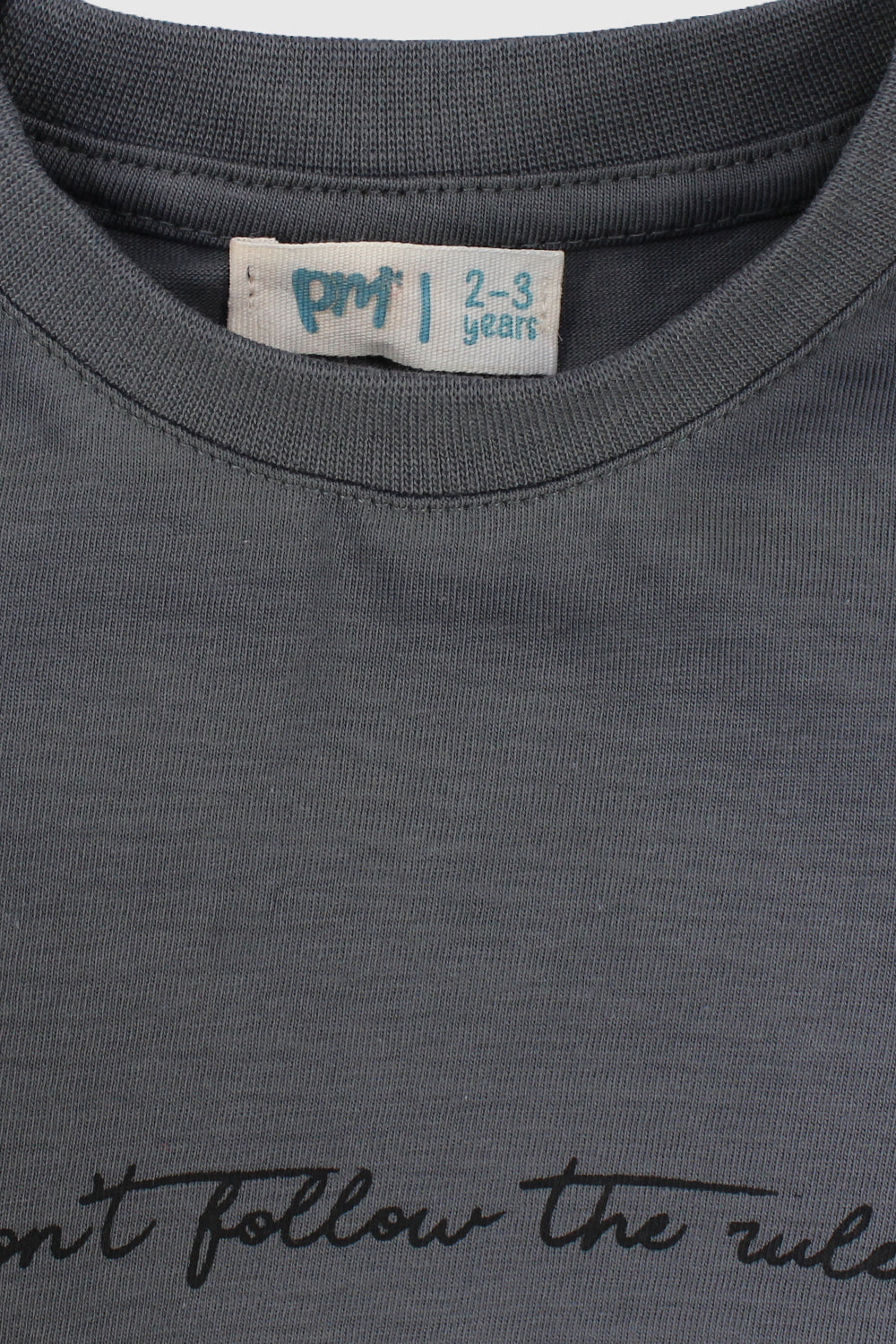 "don't follow the rules" long-sleeved t-shirt