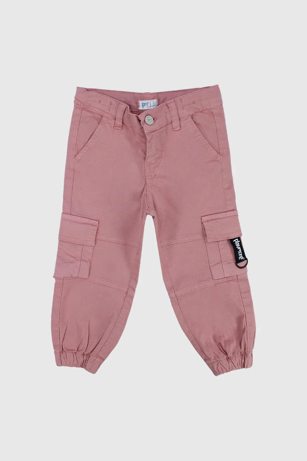 unisex dustypink lightweight cargo pants - playmore