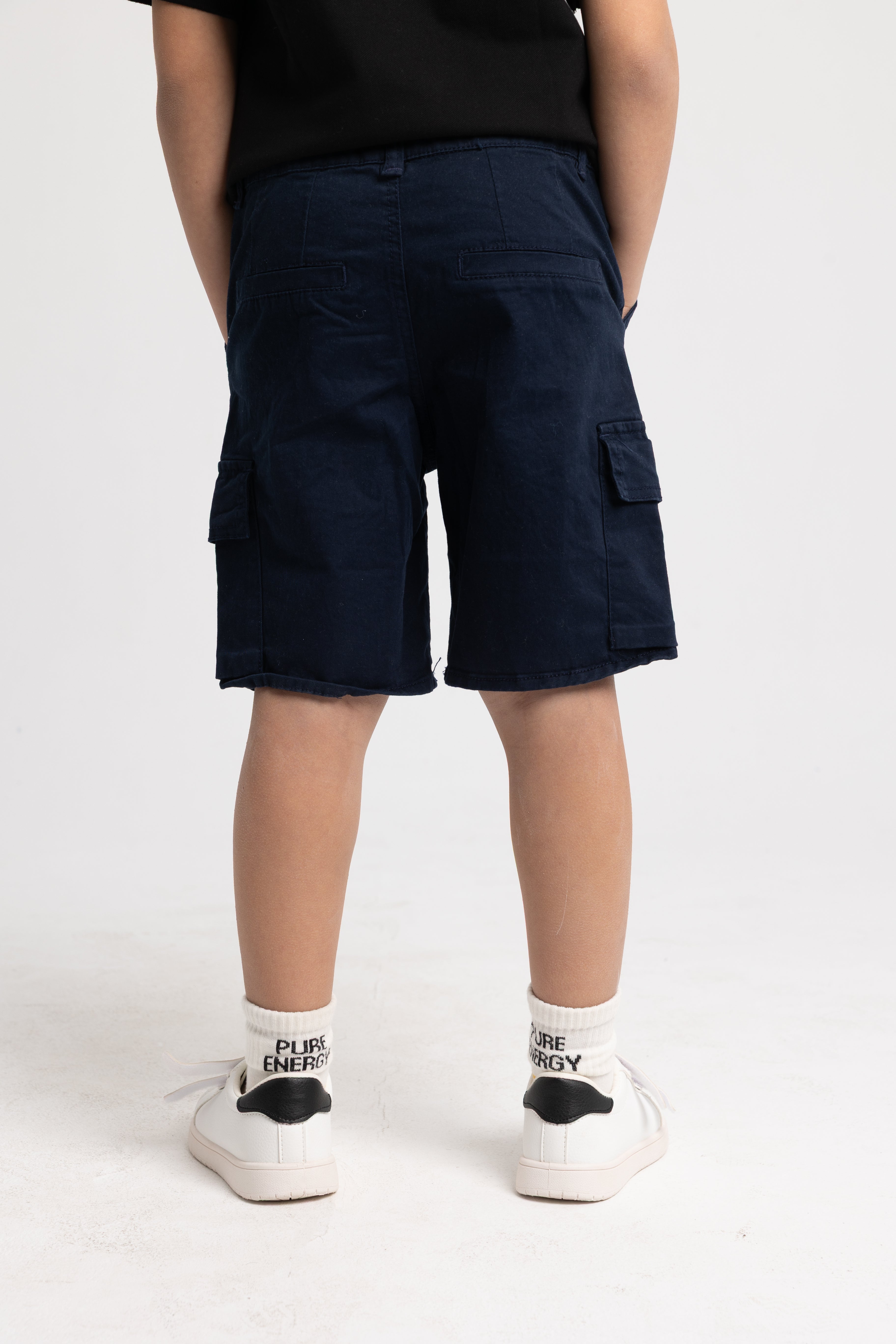 cargo shorts - navy