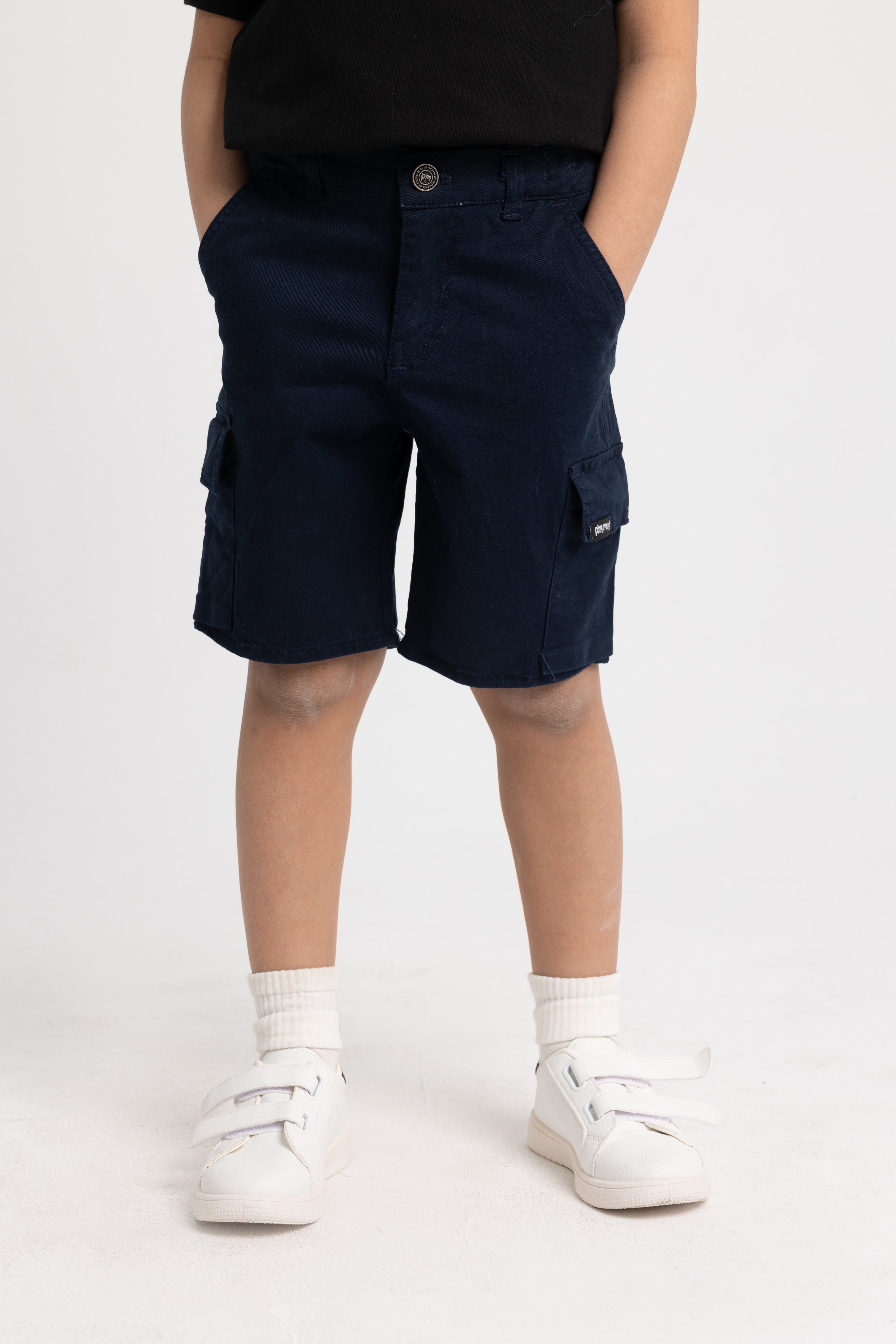 cargo shorts - navy