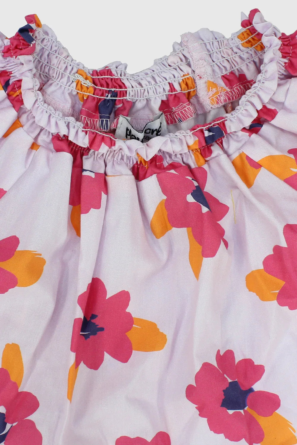 floral short-sleeved dress - playmore