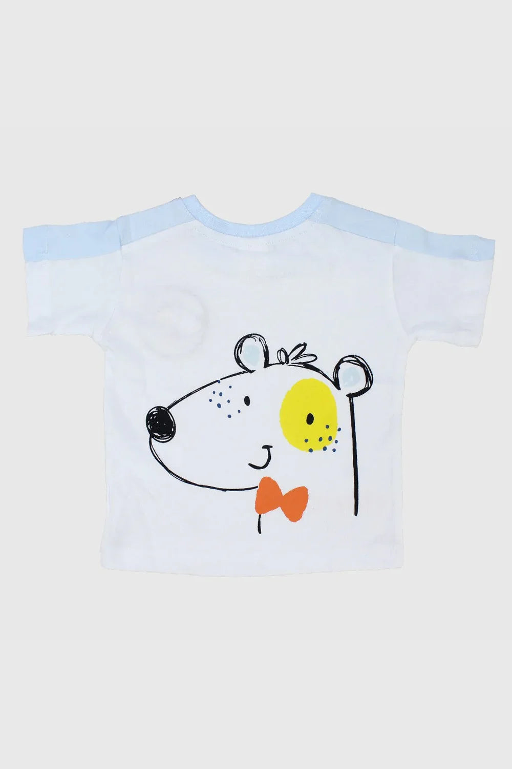 smiling puppy short-sleeved t-shirt - playmore