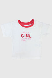 "little girl with big plans" short-sleeved t-shirt - playmore