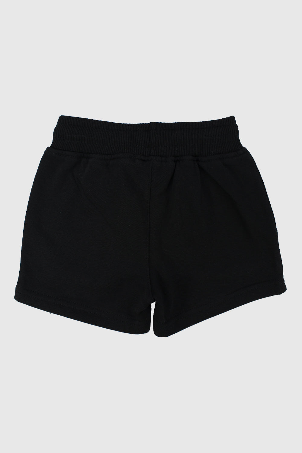 black cotton shorts