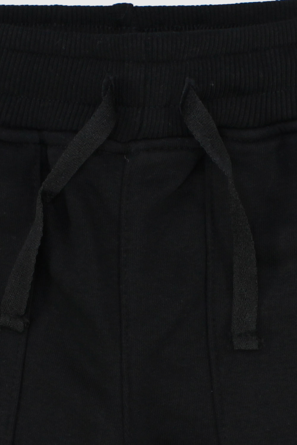 black cotton shorts