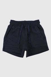 navy cotton shorts
