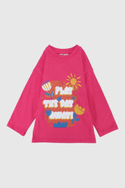"play the day away" long-sleeved t-shirt - playmore