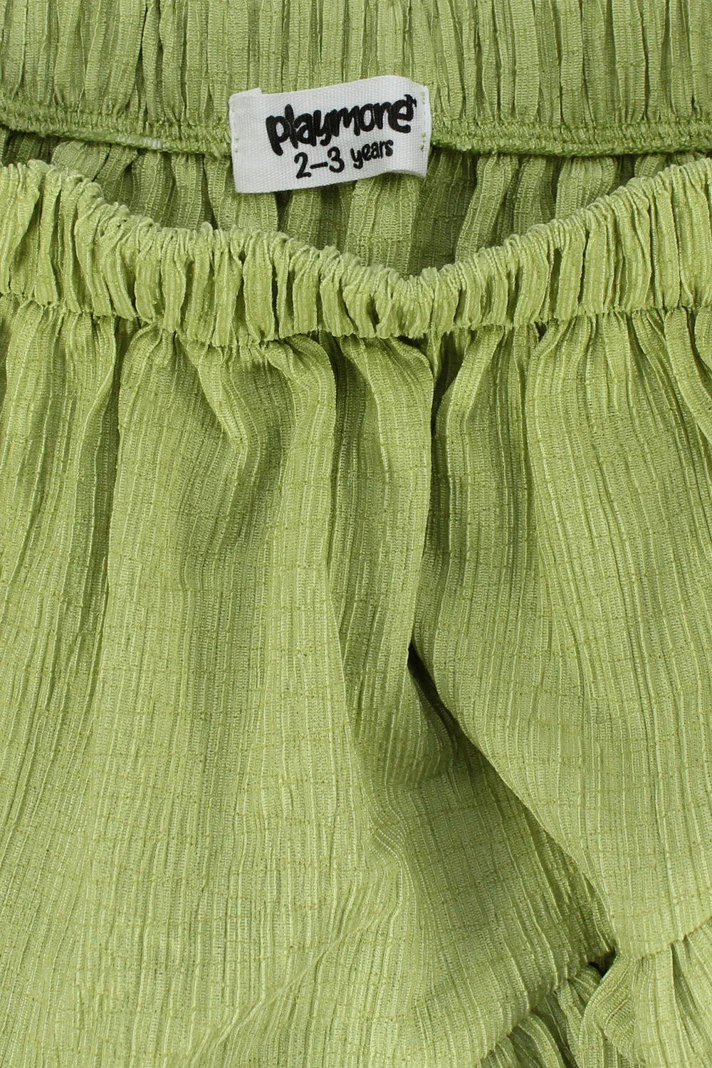 apple green ruffled skirt - playmore