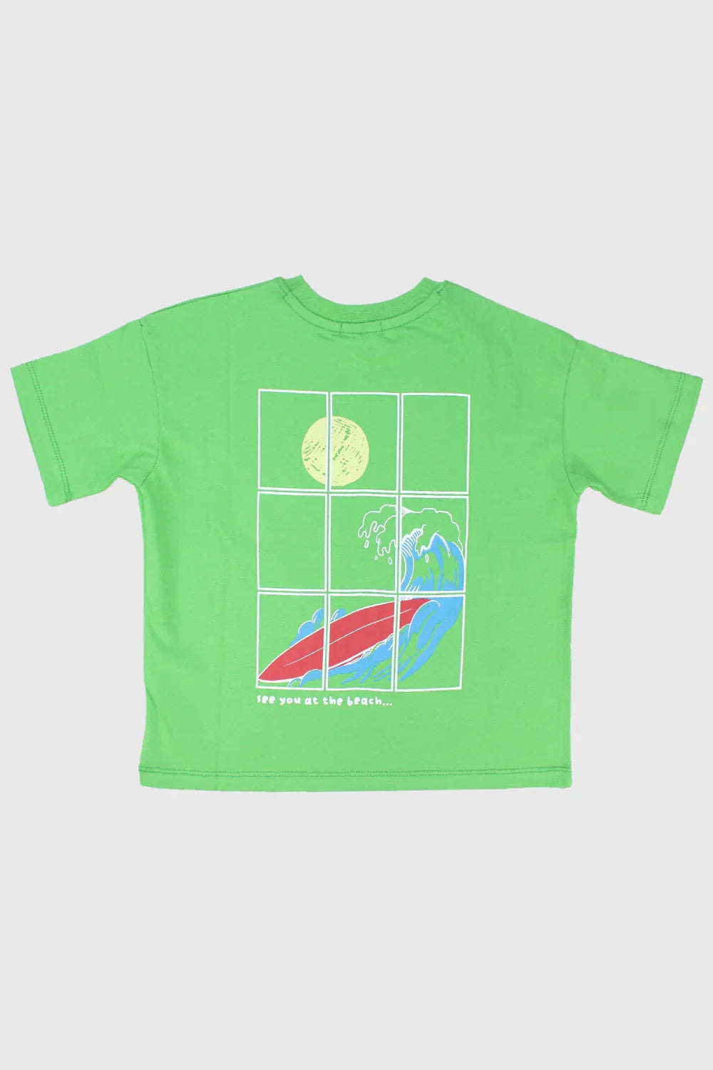 "see you at the beach" short-sleeved t-shirt - playmore