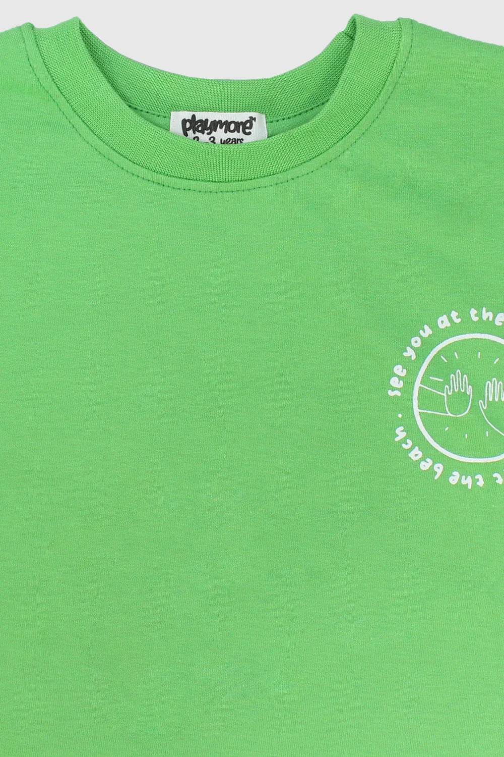 "see you at the beach" short-sleeved t-shirt - playmore
