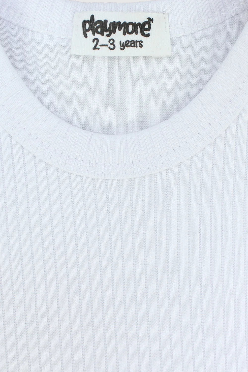 white ribbed tank top - playmore
