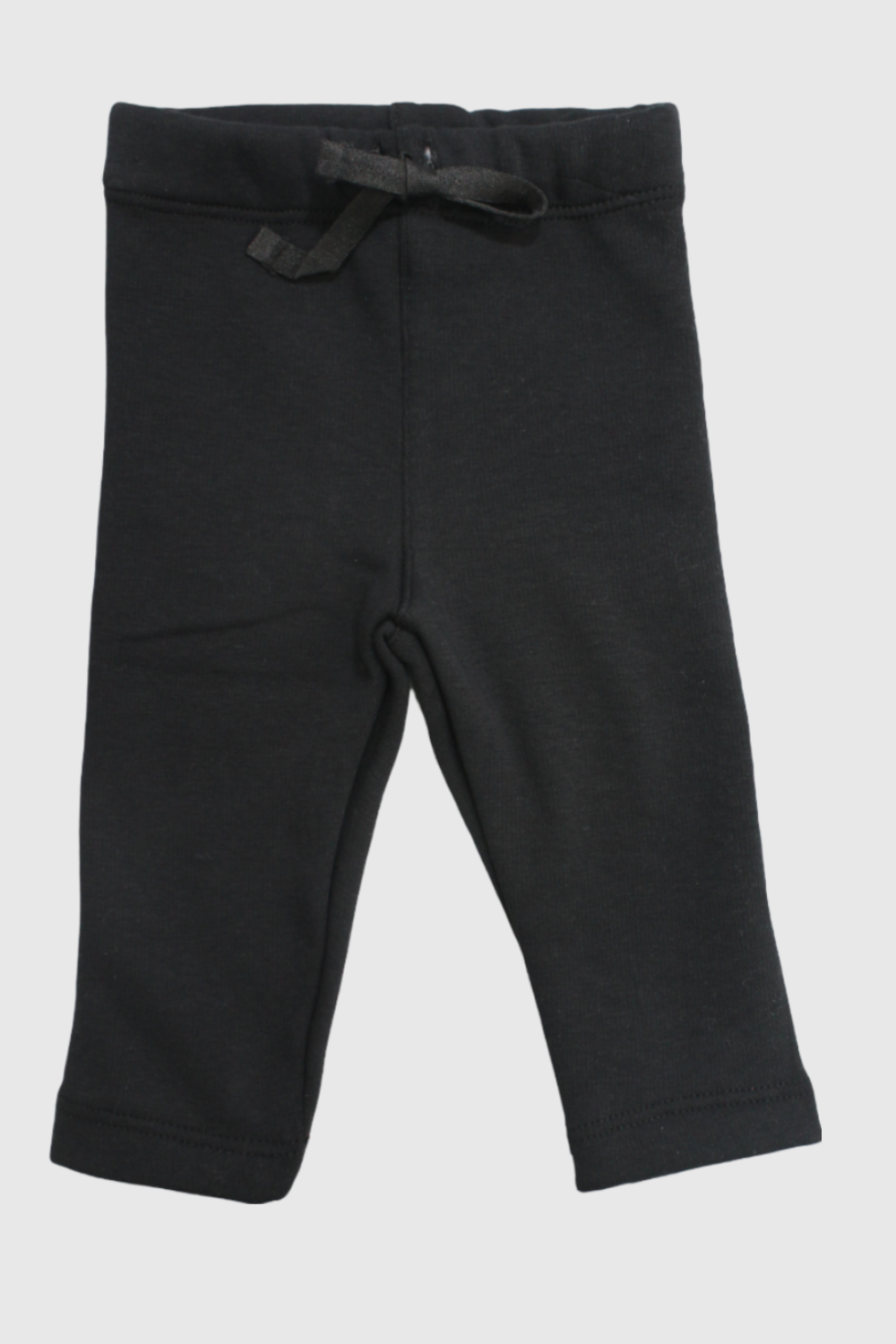 black fleeced leggings