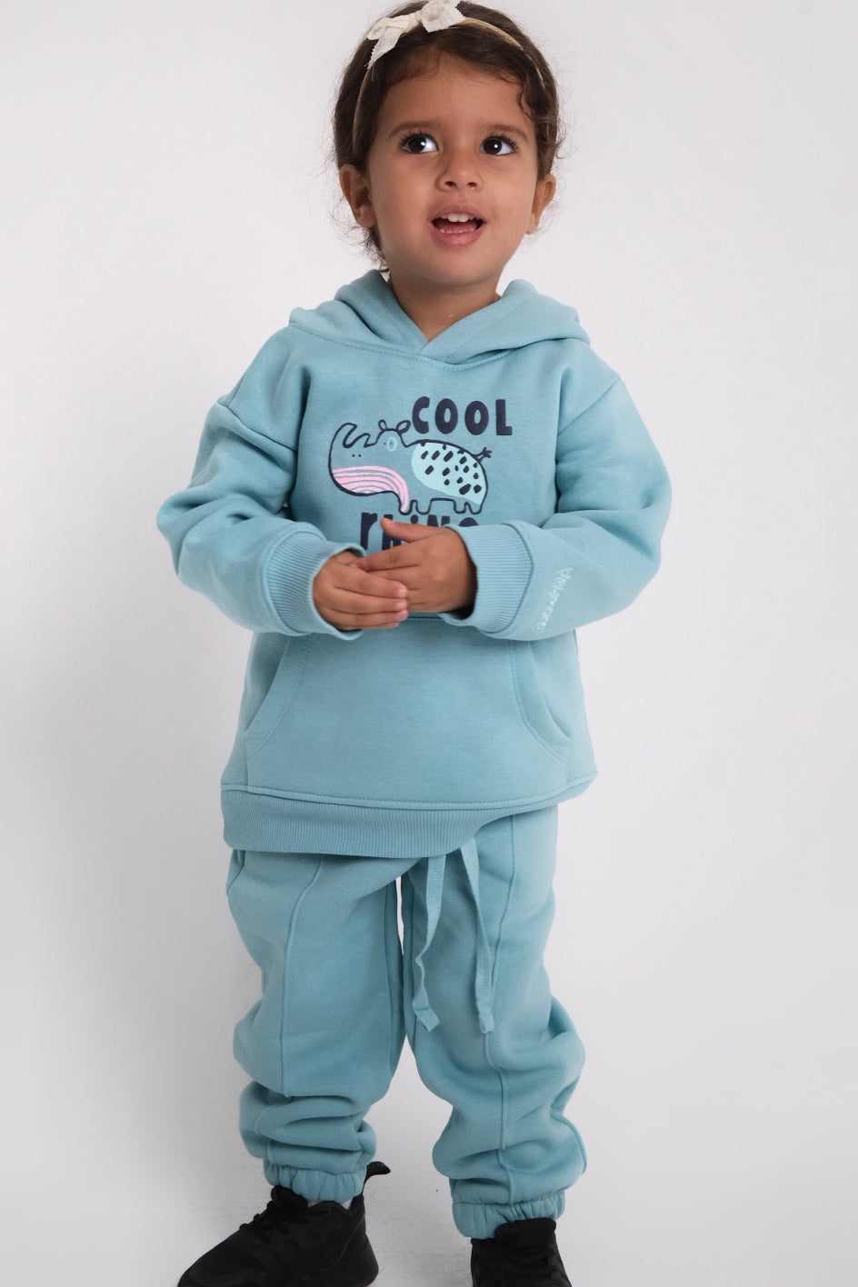 "cool rhino" 2-piece hooded outfit set