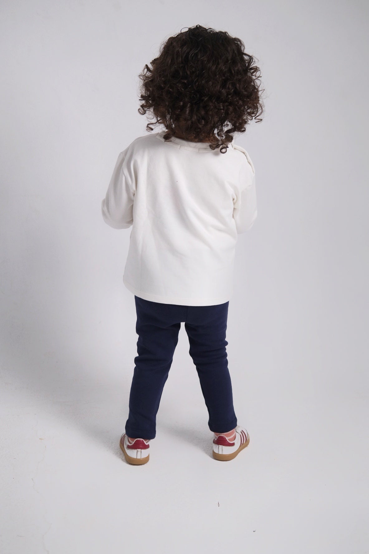 unisex little monkey printed long-sleeved t-shirt