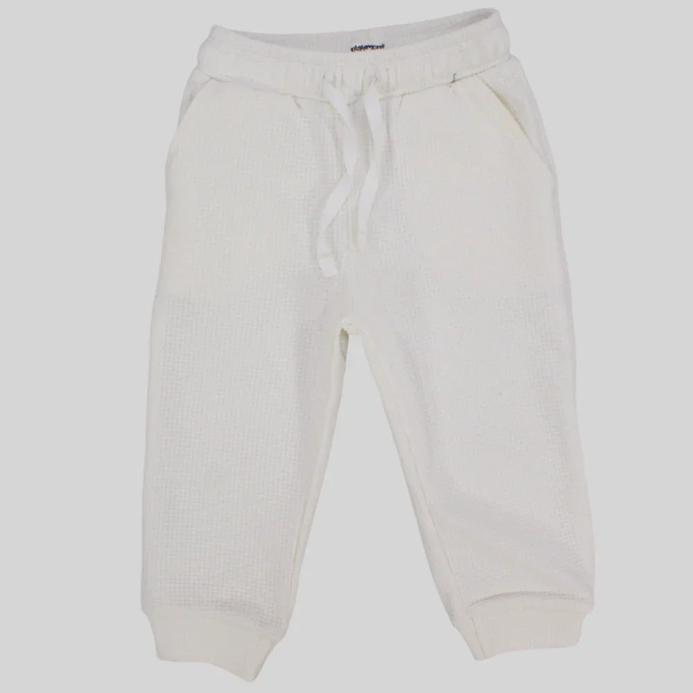 waffle offwhite sweatpants - playmore