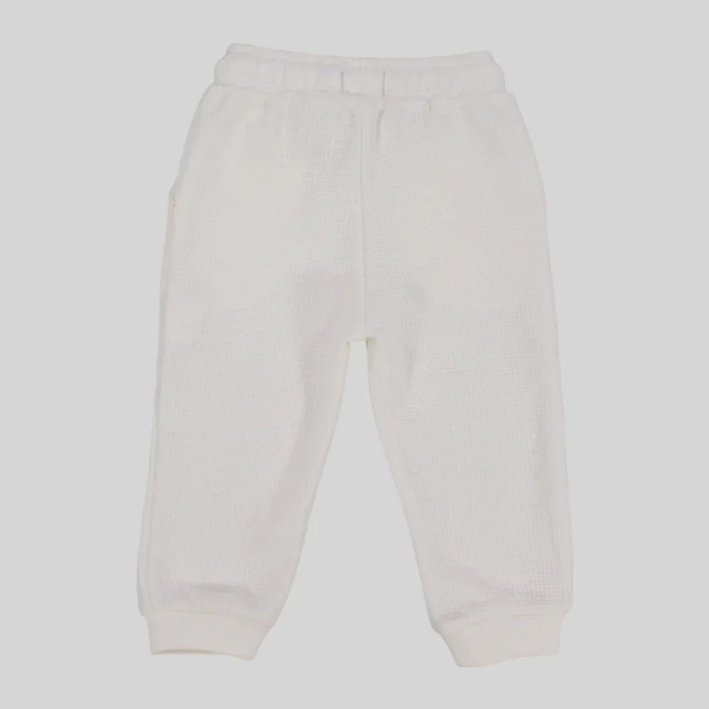 waffle offwhite sweatpants - playmore