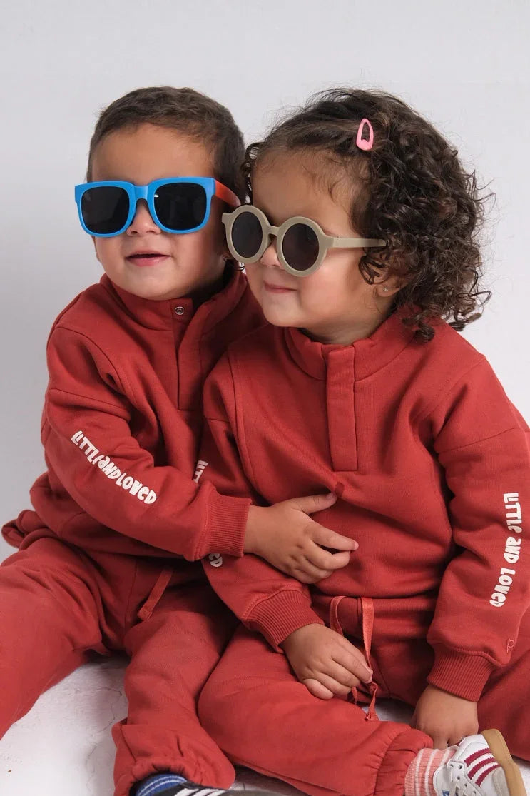 unisex brick long-sleeved sweatshirt - playmore