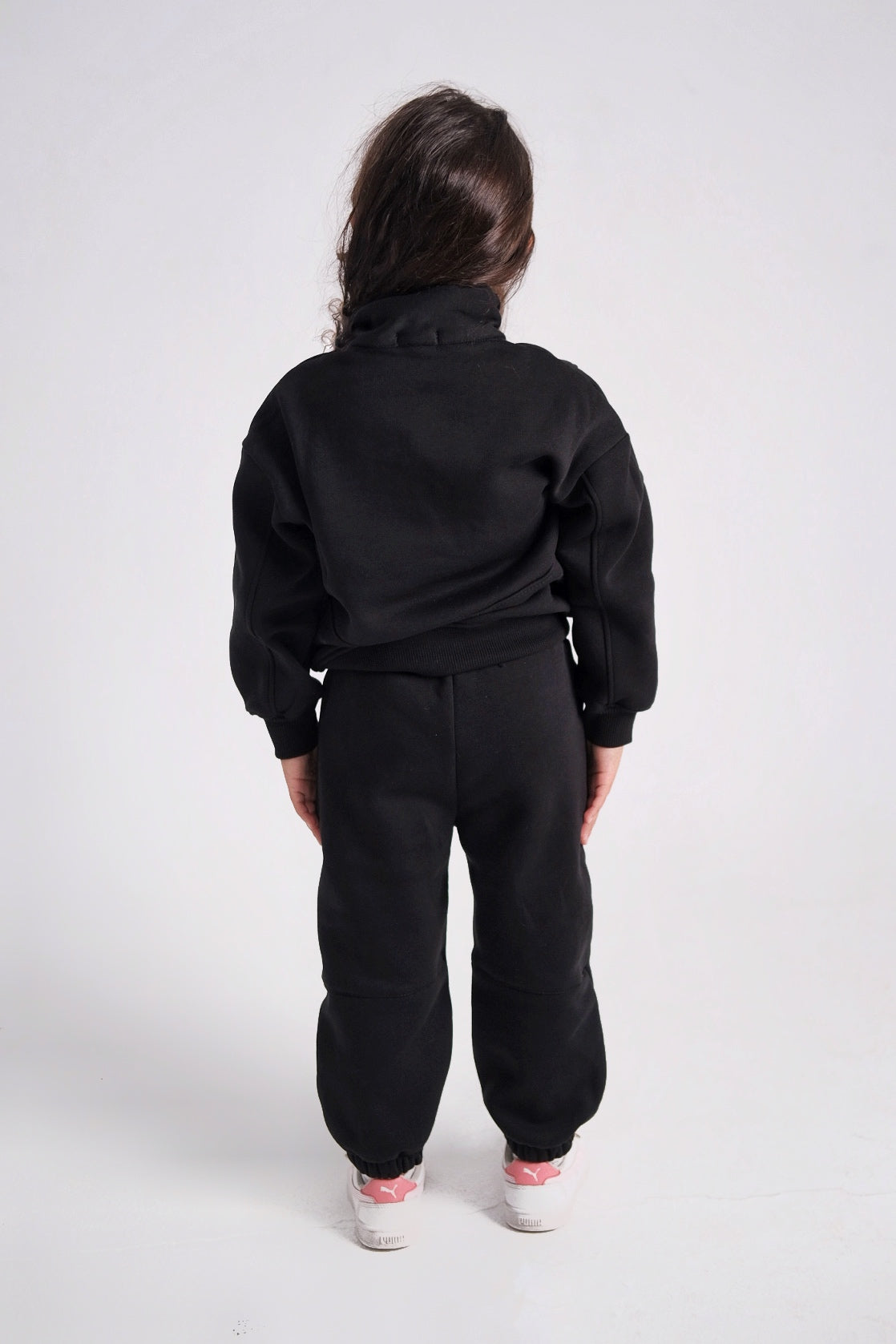 unisex "have fun today" black long-sleeved sweatshirt