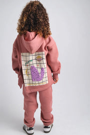 unisex dustypink youth sweatpants - playmore