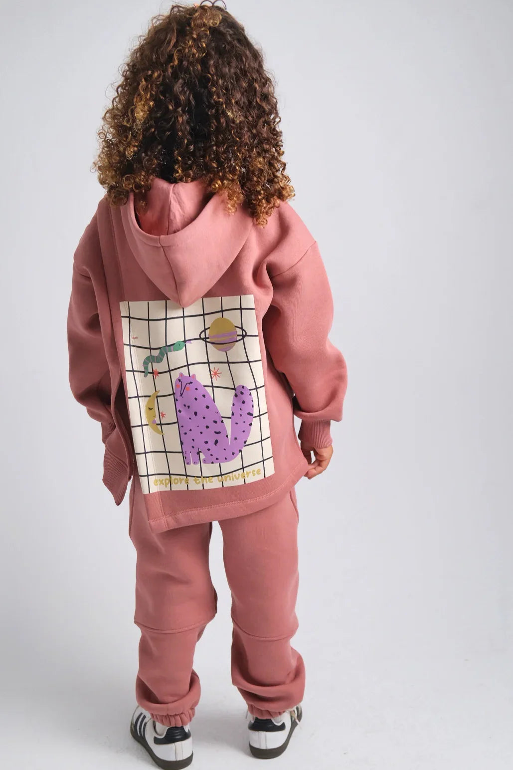 unisex dustypink youth sweatpants - playmore