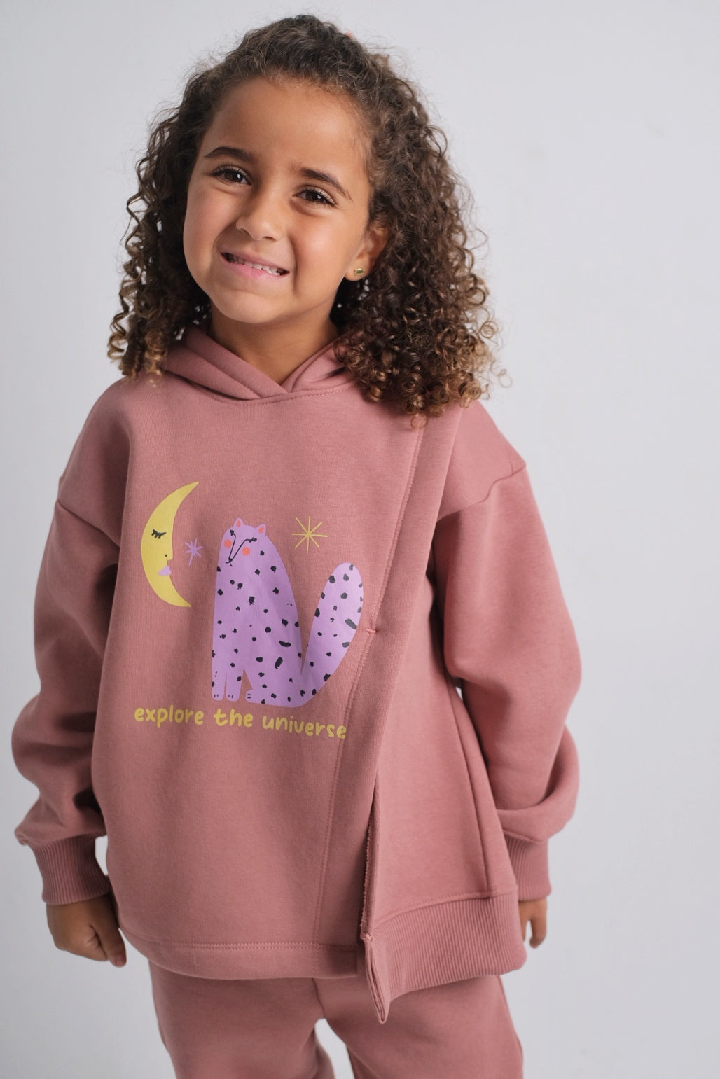 "explore the universe" long-sleeved youth hoodie
