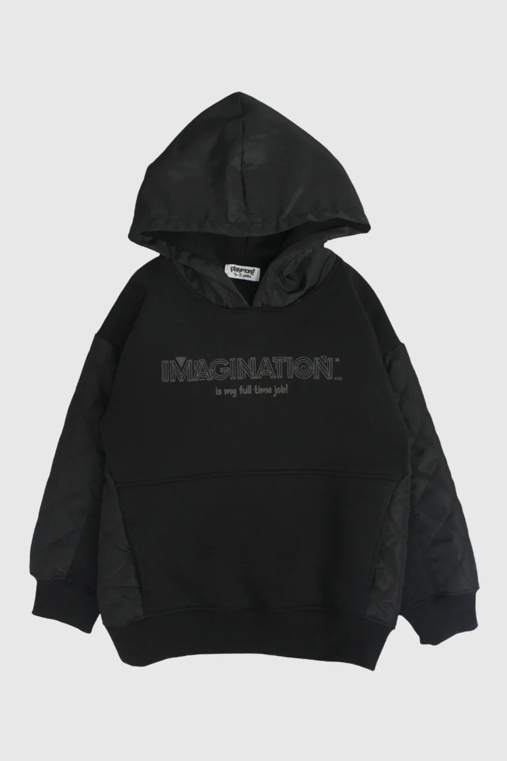 unisex back quilted hoodie - playmore