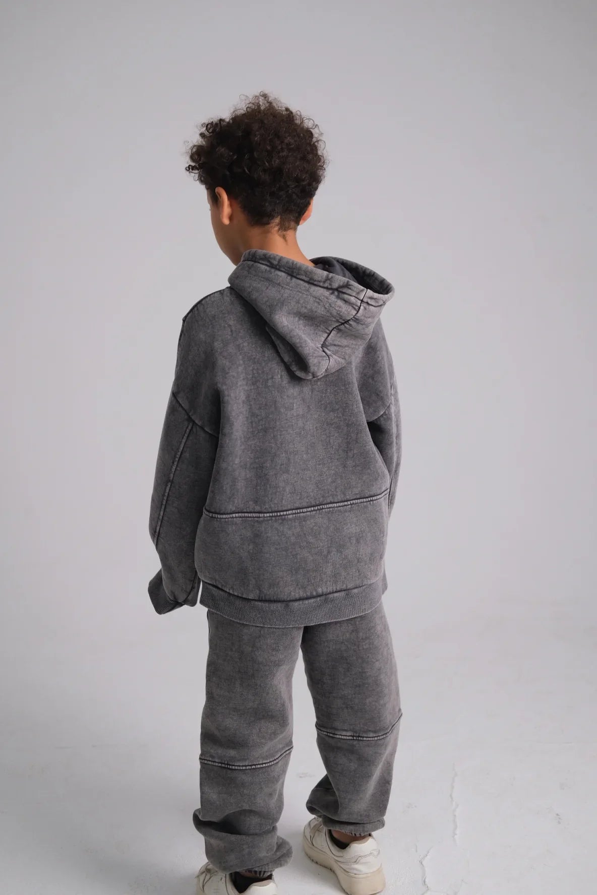 unisex grey washed sweatpants - playmore