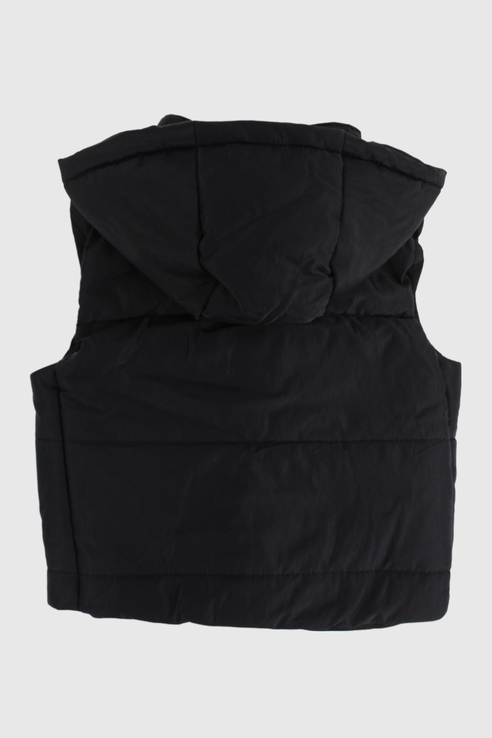 unisex black puffer vest