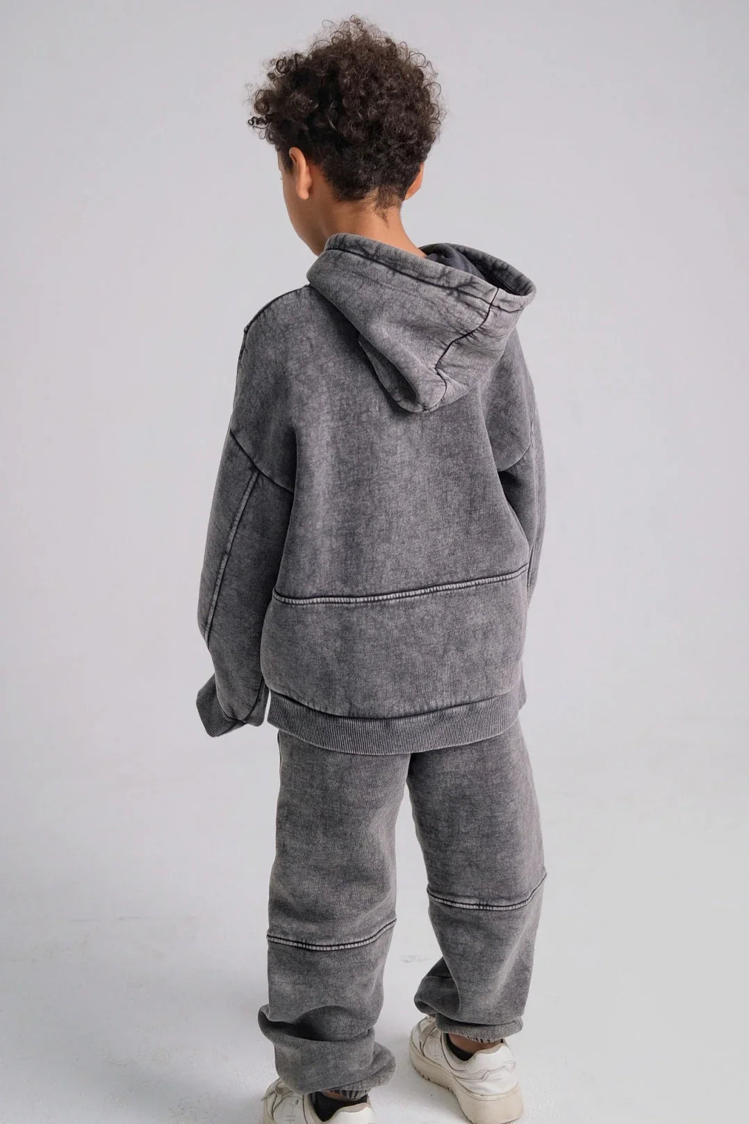 unisex grey washed sweatpants - playmore