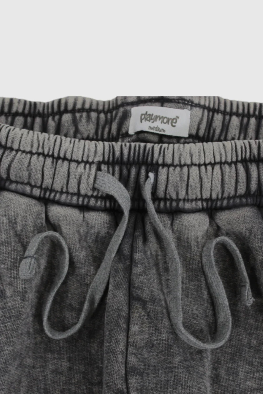 unisex grey washed youth sweatpants - playmore