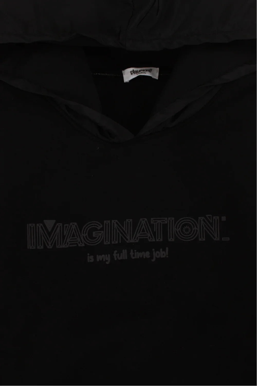 unisex back quilted youth hoodie - playmore