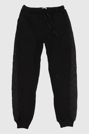 unisex black youth sweatpants - playmore