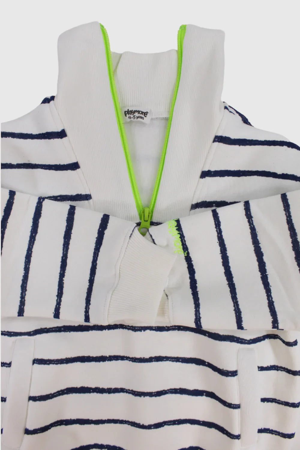 unisex striped long-sleeved youth sweatshirt - playmore