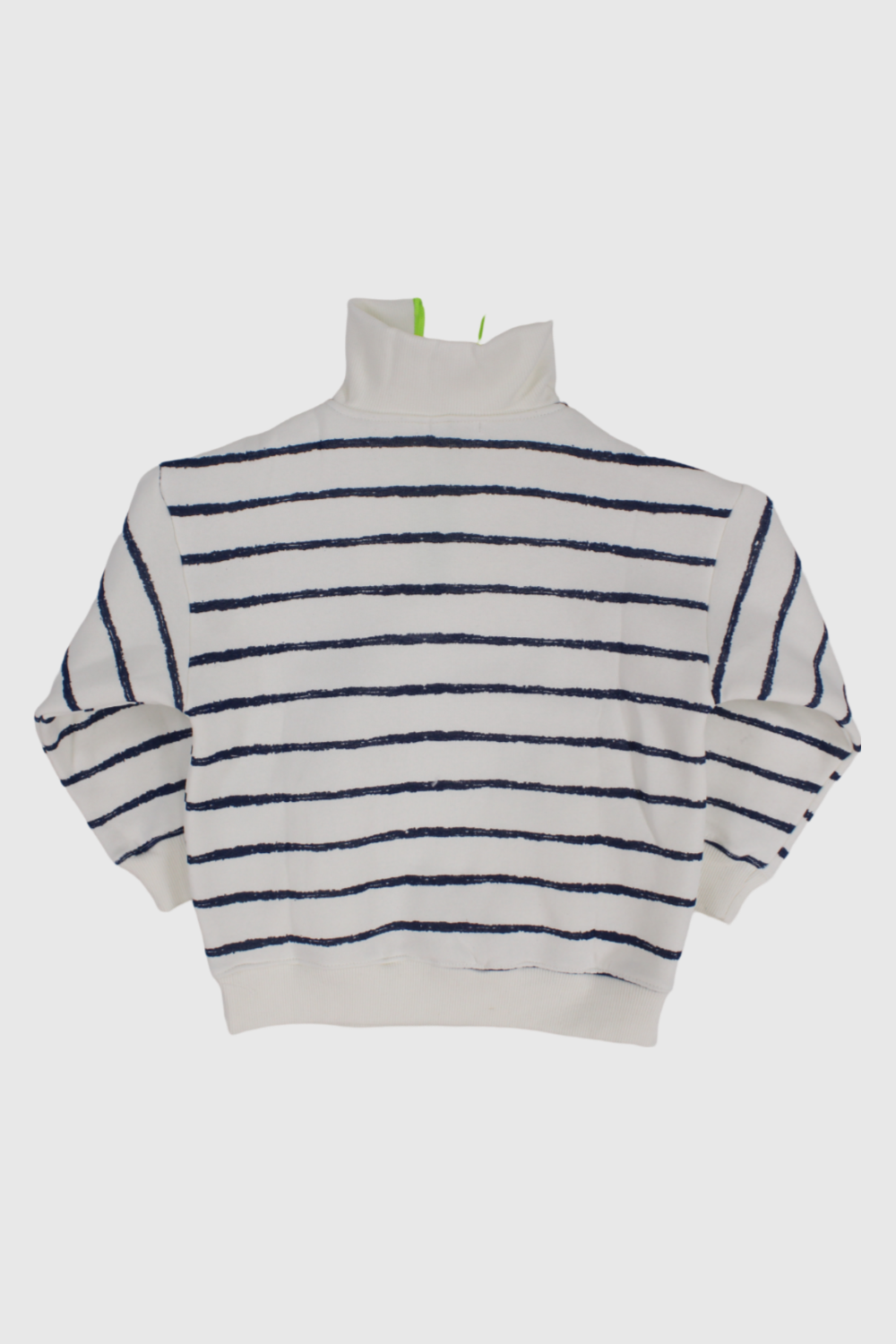 unisex striped long-sleeved youth sweatshirt