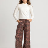 Girls Cotton Basic Top – Off-white