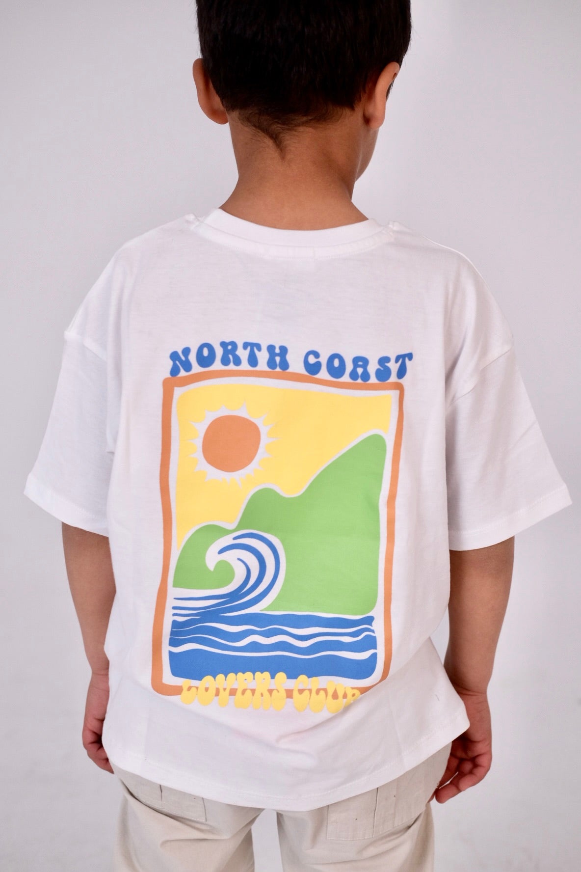 unisex "north coast lovers club" short-sleeved t-shirt