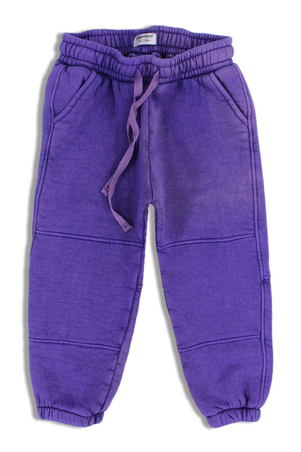 unisex cotton sweatpants – purple
