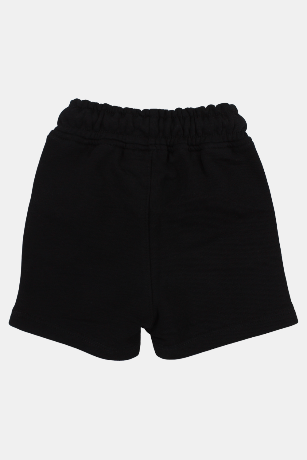 unisex baby cotton shorts – black