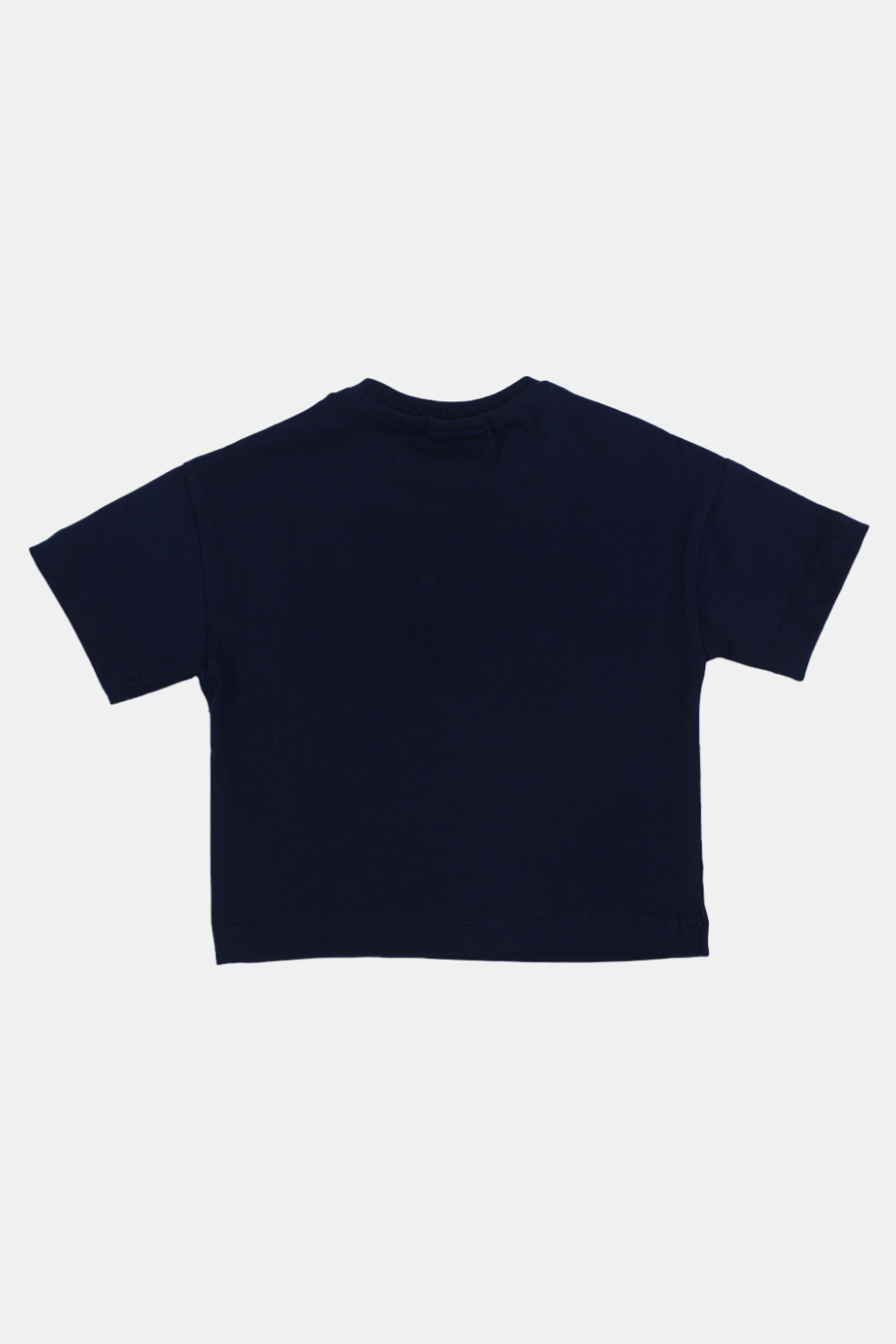 unisex baby navy "happy chameleon" cotton t-shirt