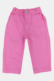 baby fuchsia gabardine pants