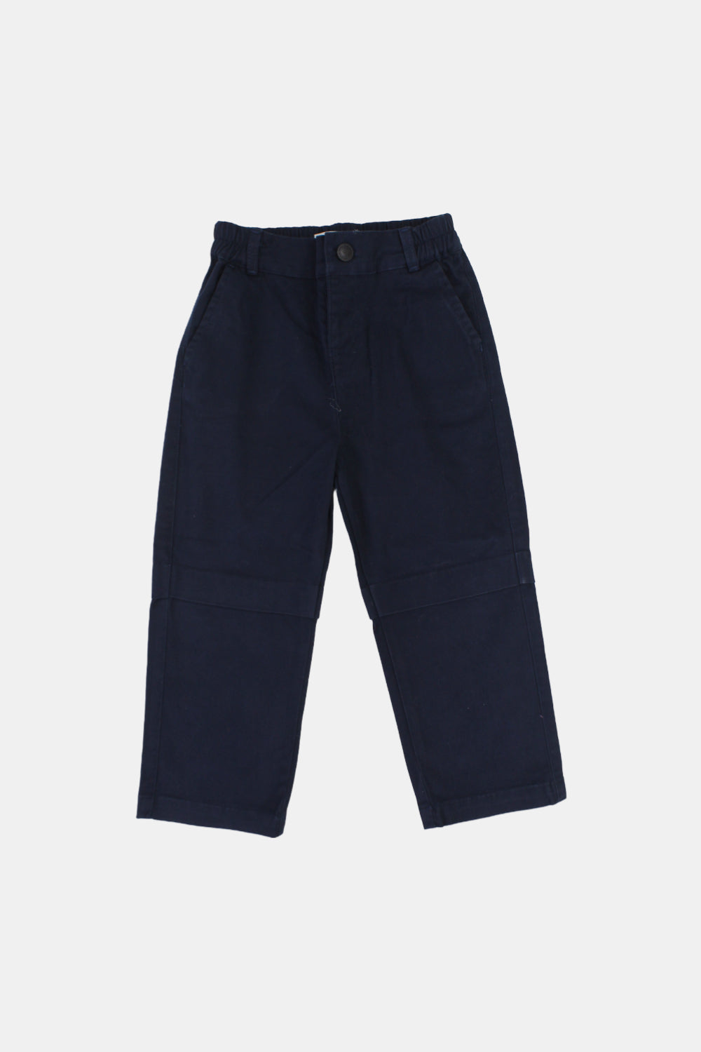 unisex baby navy gabardine pants