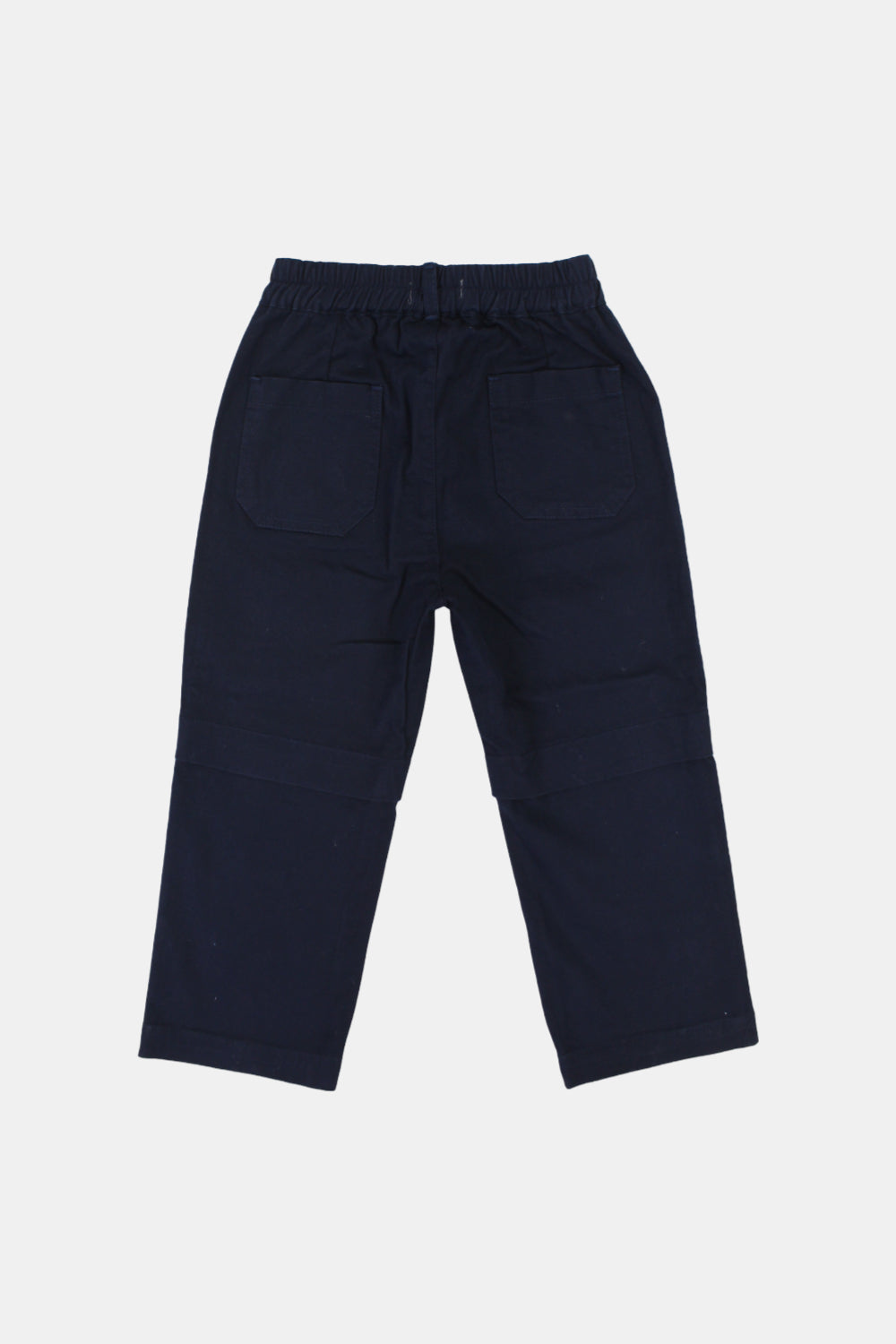 unisex baby navy gabardine pants